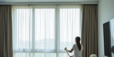 Delicate sheer drape cleaning manly-vale-nsw Matty Curtain Cleaning